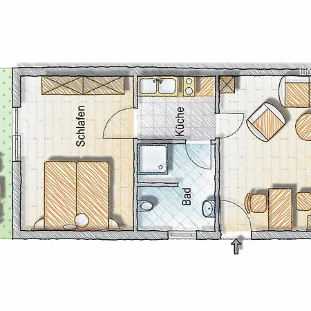 Apartment Ferienwohnung Friedas Nest Wriedel
